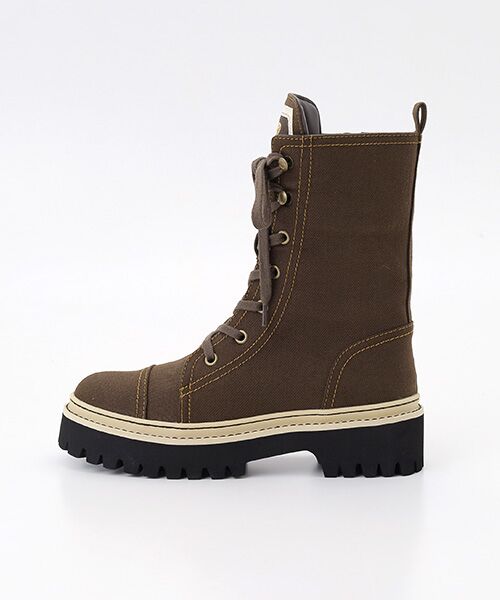 PINK HOUSE / ピンクハウス ブーツ（ショート丈） | ●顔くまネーム使い編み上げブーツ | 詳細2