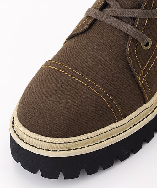 PINK HOUSE / ピンクハウス ブーツ（ショート丈） | ●顔くまネーム使い編み上げブーツ | 詳細6