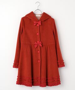 PINK HOUSE / ピンクハウス カーディガン・ボレロ | スムースシャギーフード付きカーディガン