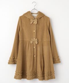 PINK HOUSE / ピンクハウス カーディガン・ボレロ | スムースシャギーフード付きカーディガン