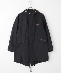 PINK HOUSE / ピンクハウス ミリタリージャケット・コート | Karl Helmut×Go with DUVETICA ナイロンタッサーフードコート