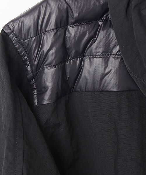 PINK HOUSE / ピンクハウス ミリタリージャケット・コート | ●Karl Helmut×Go with DUVETICA ナイロンタッサーフードコート | 詳細1