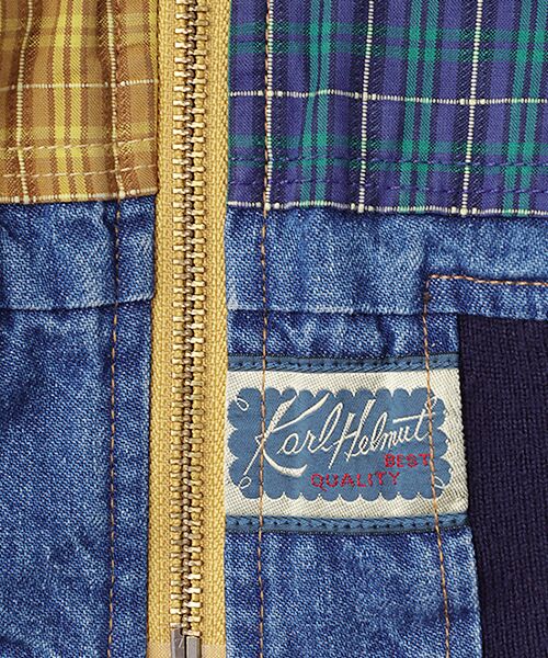 PINK HOUSE / ピンクハウス ブルゾン | ●コードチェック使いデニムブルゾン | 詳細6