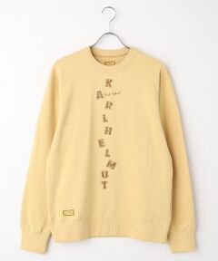 PINK HOUSE / ピンクハウス スウェット | ロゴアップリケ使いトレーナー