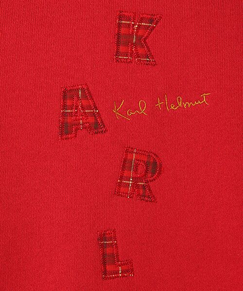 PINK HOUSE / ピンクハウス スウェット | ロゴアップリケ使いトレーナー | 詳細2