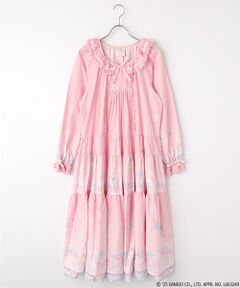 PINK HOUSE / ピンクハウス ロング・マキシ丈ワンピース | Little Twin Stars×PINK HOUSE A Starry Night Wish柄ミディワンピース