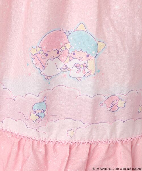 PINK HOUSE / ピンクハウス ロング・マキシ丈ワンピース | Little Twin Stars×PINK HOUSE A Starry Night Wish柄ミディワンピース | 詳細2