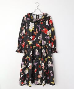 PINK HOUSE / ピンクハウス ロング・マキシ丈ワンピース | PINK HOUSE×Momoclo ももクロベアプリントミディワンピース