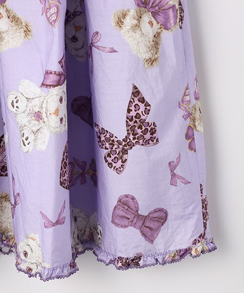 PINK HOUSE / ピンクハウス ロング・マキシ丈ワンピース | PINK HOUSE×Momoclo ももクロベアプリントミディワンピース | 詳細8