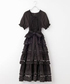 PINK HOUSE / ピンクハウス ロング・マキシ丈ワンピース | フリル使いワンピース