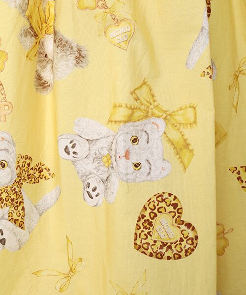 PINK HOUSE / ピンクハウス ロング・マキシ丈ワンピース | PINK HOUSE×Momoclo ももクロベアプリントフードワンピース | 詳細11