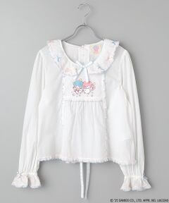 PINK HOUSE / ピンクハウス シャツ・ブラウス | Little Twin Stars×PINK HOUSE 刺しゅう入りローンブラウス