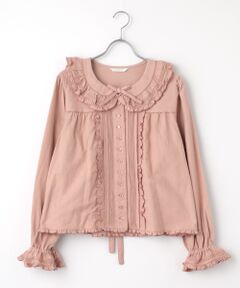 PINK HOUSE / ピンクハウス シャツ・ブラウス | フリル襟付きブラウス