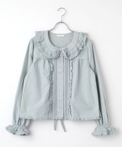 PINK HOUSE / ピンクハウス シャツ・ブラウス | フリル襟付きブラウス