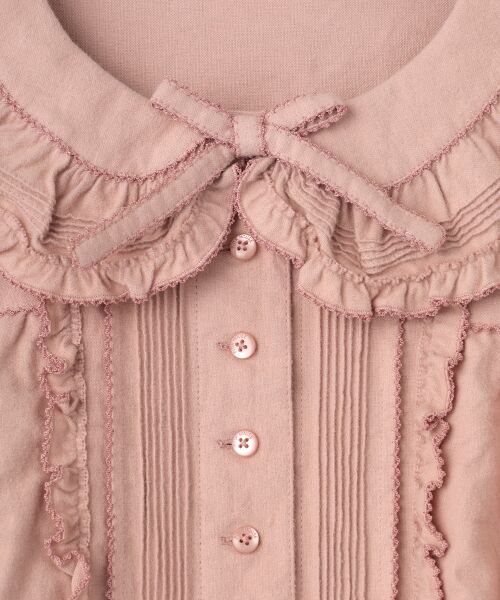 PINK HOUSE / ピンクハウス シャツ・ブラウス | フリル襟付きブラウス | 詳細1