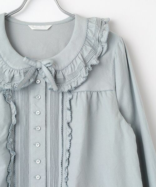 PINK HOUSE / ピンクハウス シャツ・ブラウス | フリル襟付きブラウス | 詳細3