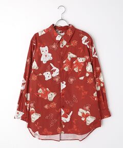 PINK HOUSE / ピンクハウス シャツ・ブラウス | PINK HOUSE×Momocloももクロベアプリントブラウス