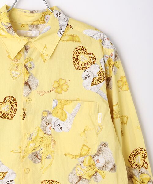 PINK HOUSE / ピンクハウス シャツ・ブラウス | PINK HOUSE×Momocloももクロベアプリントブラウス | 詳細5