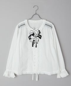 PINK HOUSE / ピンクハウス シャツ・ブラウス | スモック刺繍ブラウス