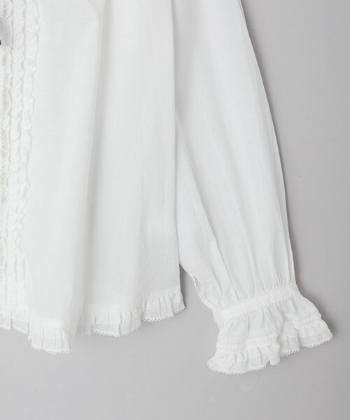 PINK HOUSE / ピンクハウス シャツ・ブラウス | スモック刺繍ブラウス | 詳細7