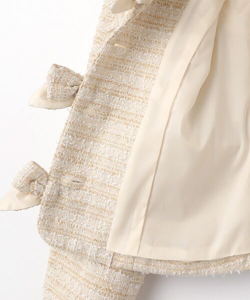 PINK HOUSE / ピンクハウス その他アウター | ファー使いファンシーツイードジャケット | 詳細5