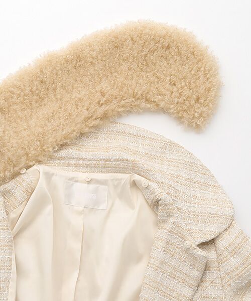 PINK HOUSE / ピンクハウス その他アウター | ファー使いファンシーツイードジャケット | 詳細6