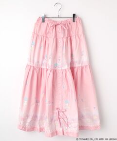 PINK HOUSE / ピンクハウス ロング・マキシ丈スカート | Little Twin Stars×PINK HOUSE A Starry Night Wish柄スカート