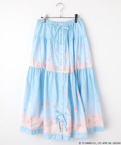 PINK HOUSE / ピンクハウス ロング・マキシ丈スカート | Little Twin Stars×PINK HOUSE A Starry Night Wish柄スカート