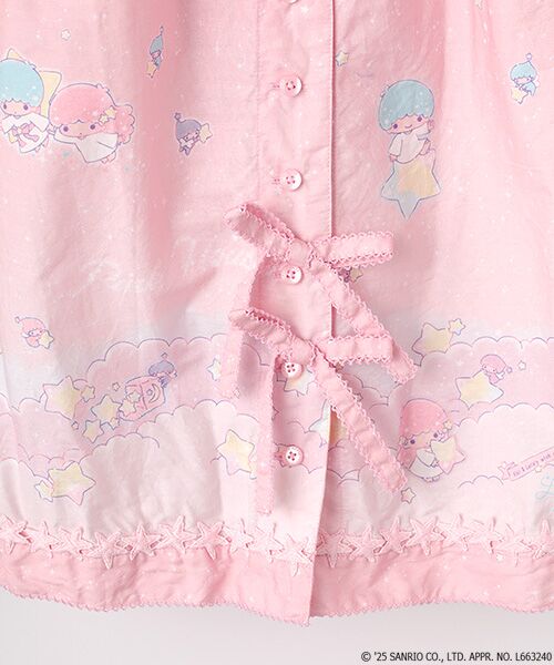 PINK HOUSE / ピンクハウス ロング・マキシ丈スカート | Little Twin Stars×PINK HOUSE A Starry Night Wish柄スカート | 詳細1