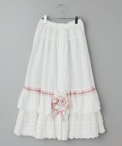 PINK HOUSE / ピンクハウス ロング・マキシ丈スカート | スモック刺繍スカート