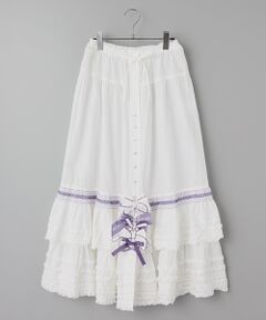 PINK HOUSE / ピンクハウス ロング・マキシ丈スカート | スモック刺繍スカート