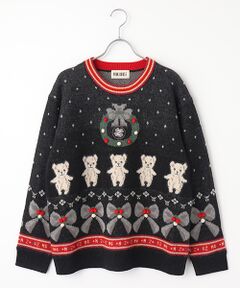 PINK HOUSE / ピンクハウス ニット・セーター | PINK HOUSE×Momocloポップルモチーフニット