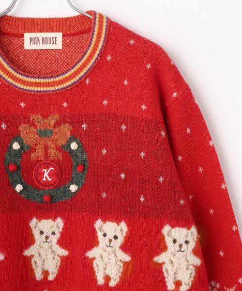 PINK HOUSE / ピンクハウス ニット・セーター | PINK HOUSE×Momocloポップルモチーフニット | 詳細4