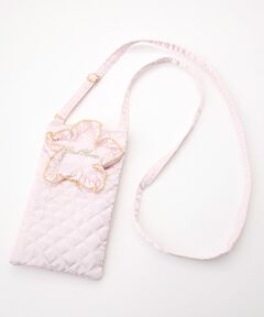 PINK HOUSE / ピンクハウス ショルダーバッグ | 星形ワッペン付きキルティングショルダーバッグ