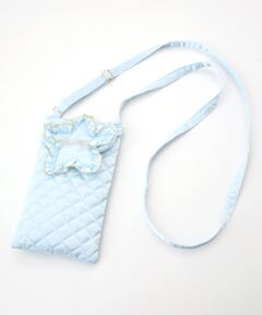 PINK HOUSE / ピンクハウス ショルダーバッグ | 星形ワッペン付きキルティングショルダーバッグ