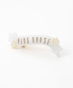 PINK HOUSE / ピンクハウス ヘアピン | 星形ロゴバレッタ