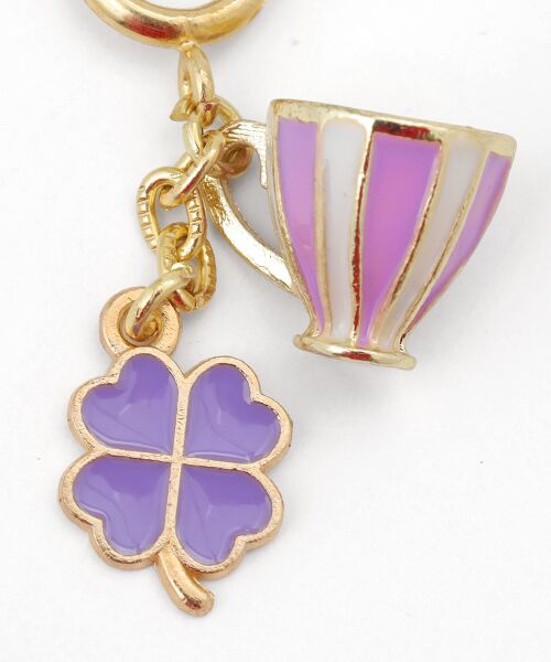 PINK HOUSE / ピンクハウス チャーム | PINK HOUSE×Momoclo×guriguri クローバー＆ティーカップシューズチャーム | 詳細7