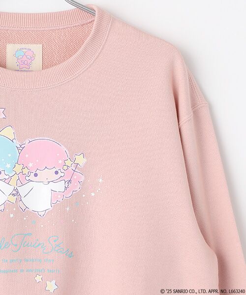 PINK HOUSE / ピンクハウス スウェット | Little Twin Stars×PINK HOUSE プリントトレーナー | 詳細2