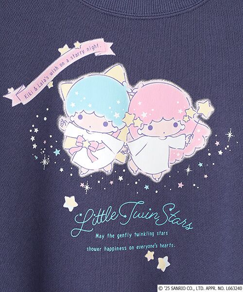 PINK HOUSE / ピンクハウス スウェット | Little Twin Stars×PINK HOUSE プリントトレーナー | 詳細7