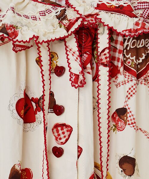 PINK HOUSE / ピンクハウス ロング・マキシ丈ワンピース | スウィートメモリーズプリントミディワンピース | 詳細7