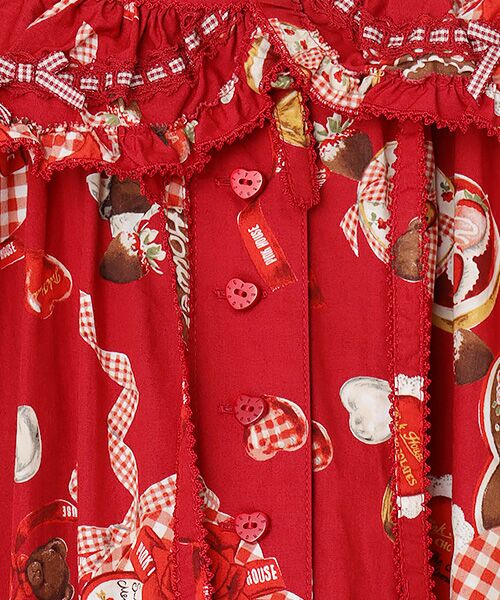 PINK HOUSE / ピンクハウス ロング・マキシ丈ワンピース | スウィートメモリーズプリントミディワンピース | 詳細8