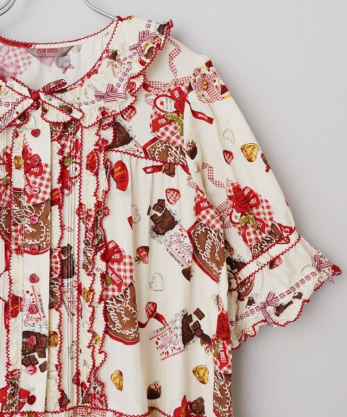 PINK HOUSE / ピンクハウス ロング・マキシ丈ワンピース | スウィートメモリーズプリントワンピース | 詳細3