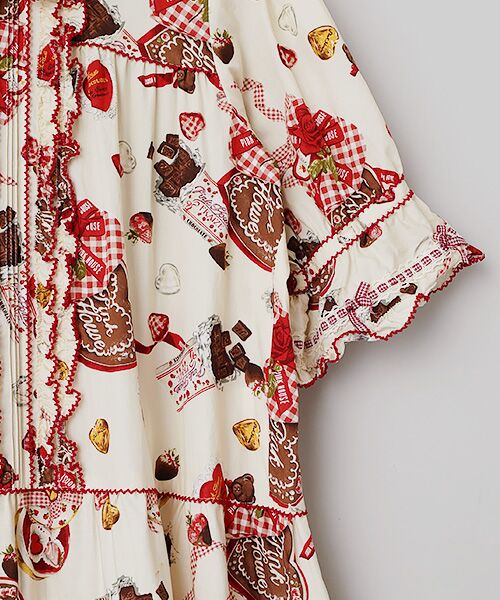 PINK HOUSE / ピンクハウス ロング・マキシ丈ワンピース | スウィートメモリーズプリントワンピース | 詳細4