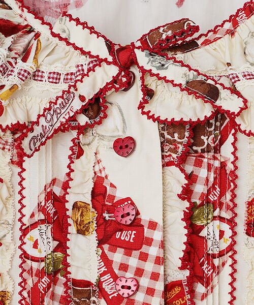 PINK HOUSE / ピンクハウス ロング・マキシ丈ワンピース | スウィートメモリーズプリントワンピース | 詳細6