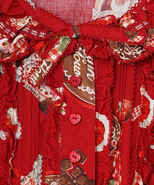 PINK HOUSE / ピンクハウス ロング・マキシ丈ワンピース | スウィートメモリーズプリントワンピース | 詳細7