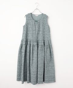 PINK HOUSE / ピンクハウス ロング・マキシ丈ワンピース | ギンガムチェックフリルワンピース