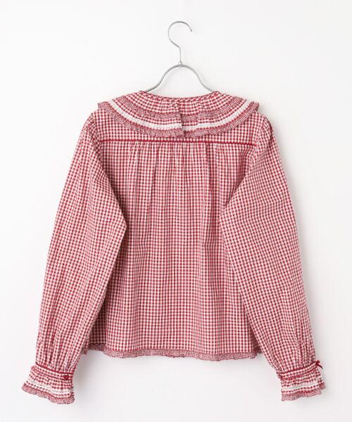 PINK HOUSE / ピンクハウス シャツ・ブラウス | ギンガムチェック襟付きブラウス | 詳細2