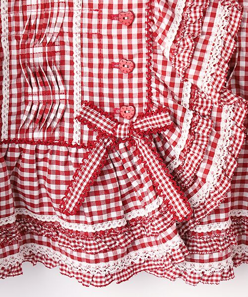 PINK HOUSE / ピンクハウス シャツ・ブラウス | ギンガムチェックオーバーブラウス | 詳細2