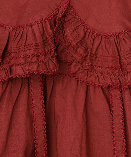 PINK HOUSE / ピンクハウス シャツ・ブラウス | フリル襟タイ付きローンブラウス | 詳細2