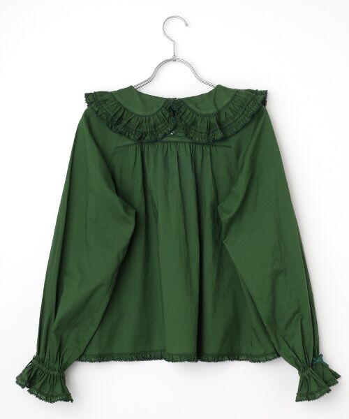 PINK HOUSE / ピンクハウス シャツ・ブラウス | フリル襟タイ付きローンブラウス | 詳細3